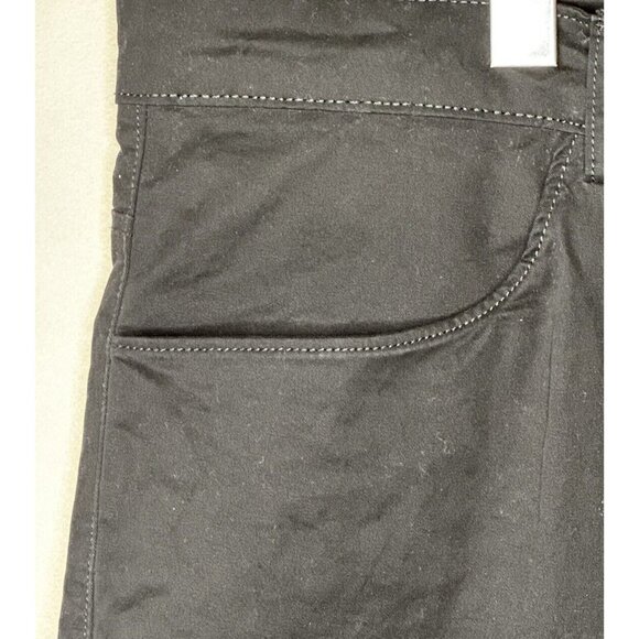 Calvin Klein Mens Pants Slim Fit CK Cotton Blended Black Size 40x32 - Picture 4 of 13